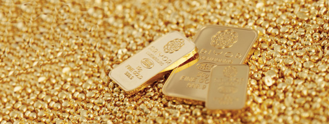 Logo in gold